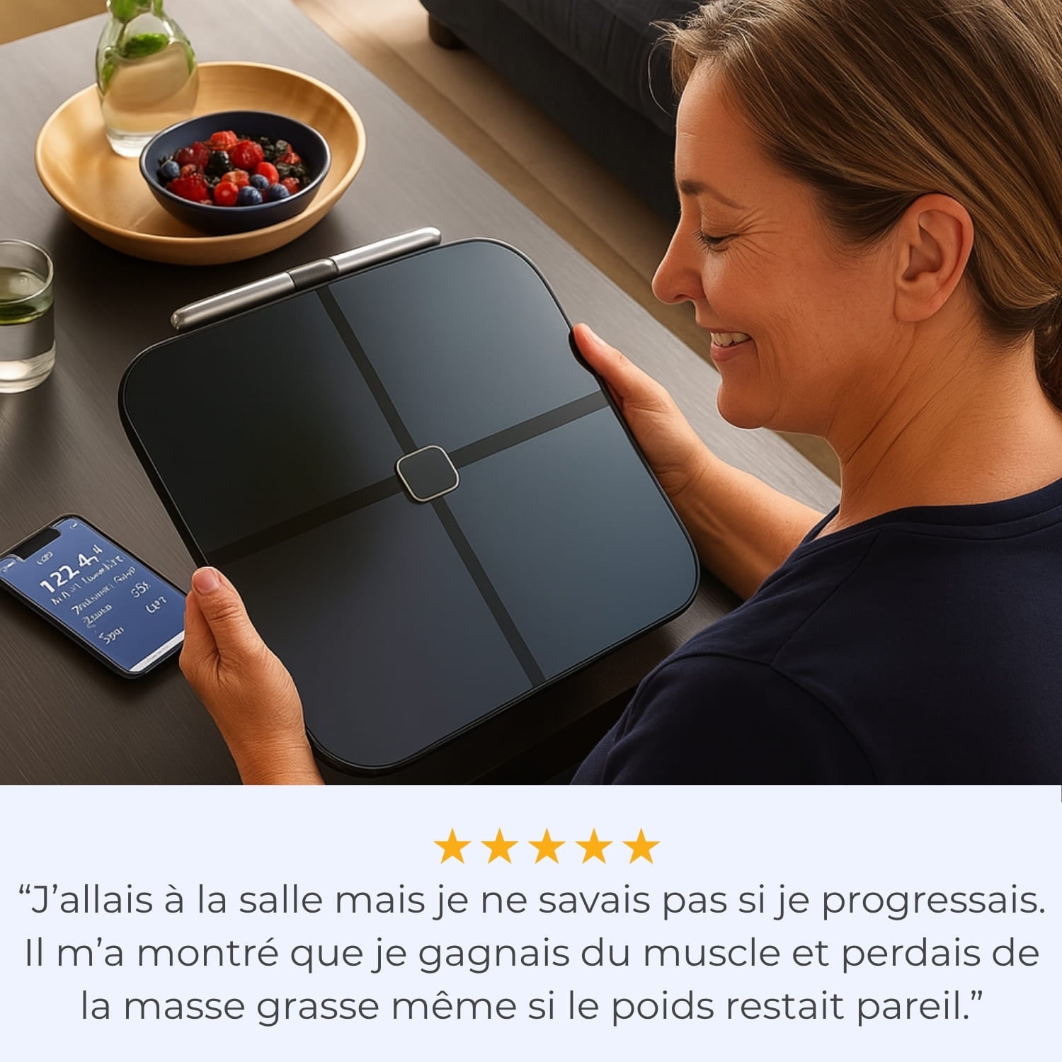 Constant 2.0 - Votre bilan corporel précis, pour une santé mesurée et maîtrisée